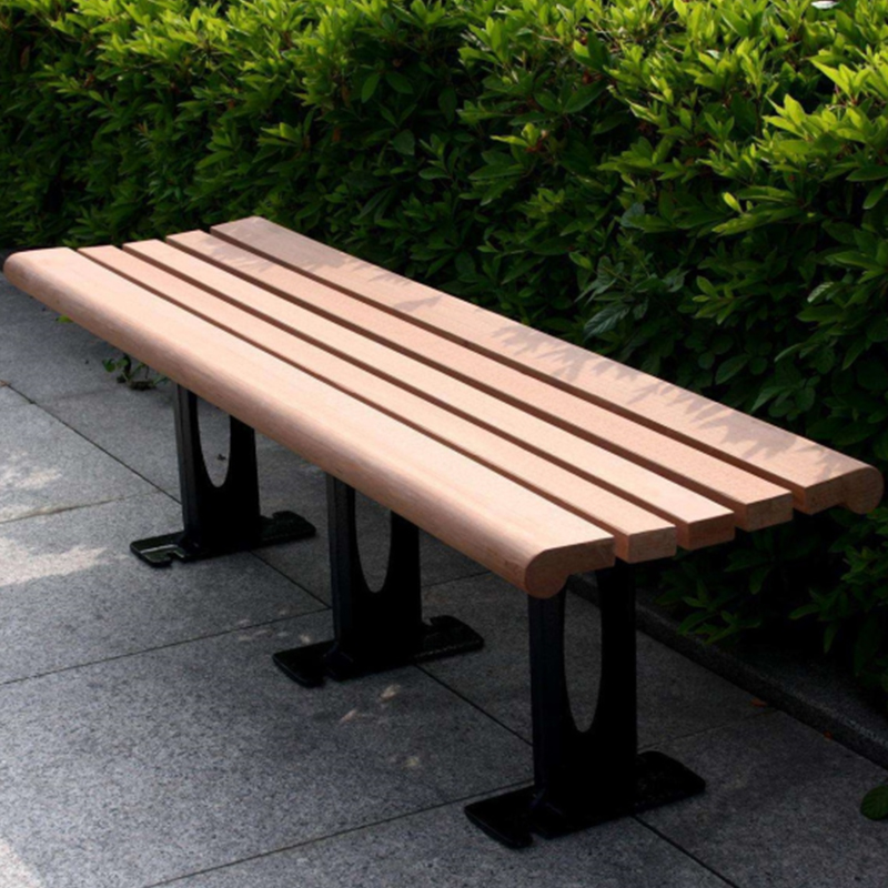 Environmentally friendly WPC Garden Bench with storage compartments
