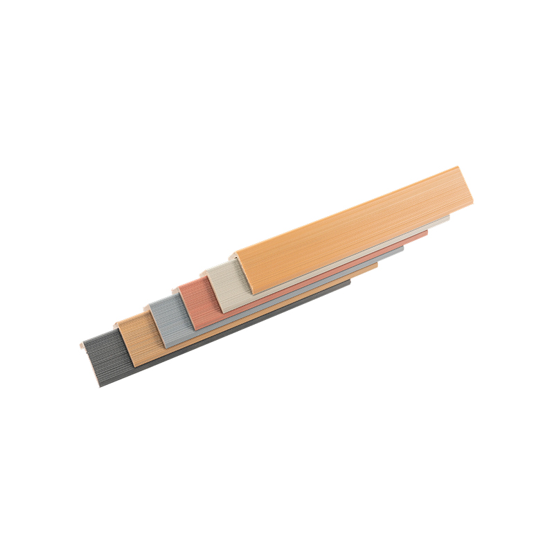 Edge Caps for composite decking wall panel corner